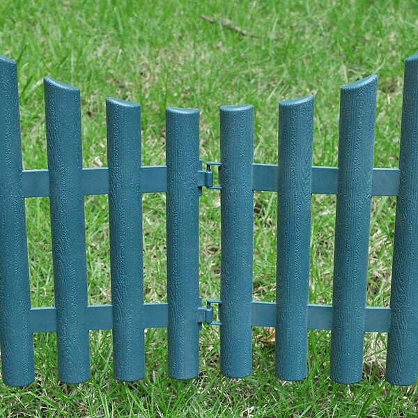 VIDAXL - vidaXL Bordures de pelouse 17 pcs 10 m Vert - large