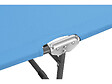 HABITAT ET JARDIN - Lot de 2 bains de soleil pliable "Lazy" - Avec pare soleil - Bleu - vignette