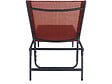 HABITAT ET JARDIN - Lot de 2 bains de soleil en métal "Sublima" - 180 x 54 x 104 cm - Terracotta - vignette
