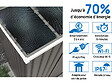 HABITAT ET JARDIN - Abri jardin métal "Dallas"- 2.71 m² avec panneau solaire - vignette