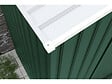 HABITAT ET JARDIN - Abri de jardin métal - "Rosas " -  2,71 m² avec gouttière - Vert - vignette