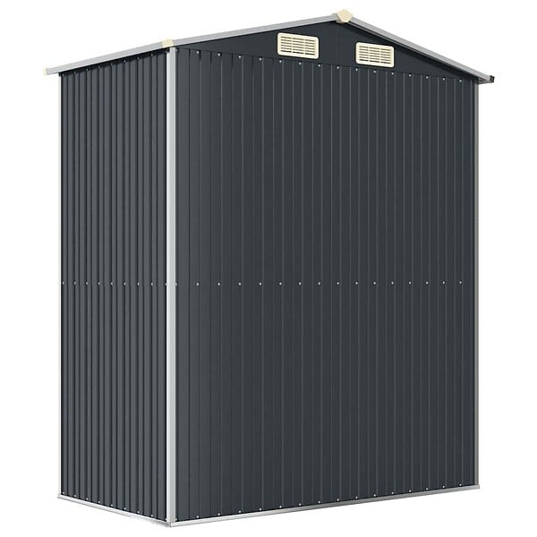 VIDAXL - vidaXL Abri de jardin Anthracite 192x108x223 cm Acier galvanisé - large