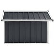 VIDAXL - vidaXL Abri pour robot de jardin 92x97x63cm Acier galvanisé Anthracite - vignette