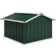 VIDAXL - vidaXL Abri tondeuse robot de jardin 92x97x63 cm Acier galvanisé Vert - vignette