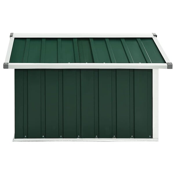 VIDAXL - vidaXL Abri tondeuse robot de jardin 92x97x63 cm Acier galvanisé Vert - large