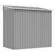 VIDAXL - vidaXL Abri de jardin Métal Gris - vignette