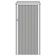 VIDAXL - vidaXL Abri de jardin Gris 87x98x159 cm Acier galvanisé - vignette