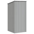 VIDAXL - vidaXL Abri de jardin Gris 87x98x159 cm Acier galvanisé - vignette