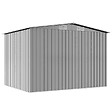 VIDAXL - vidaXL Abri de stockage pour jardin métal gris 257x205x178 cm - vignette