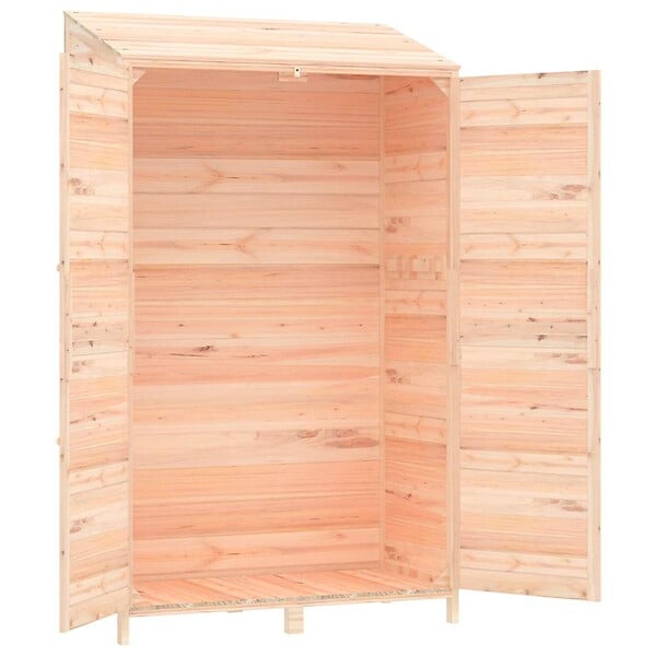 VIDAXL - vidaXL Remise de jardin 102x52x174,5 cm Bois de sapin solide - large