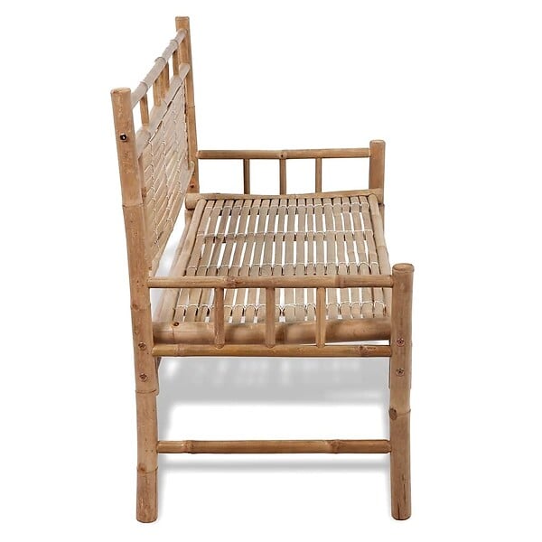 VIDAXL - vidaXL Banc de jardin 120 cm Bambou - large