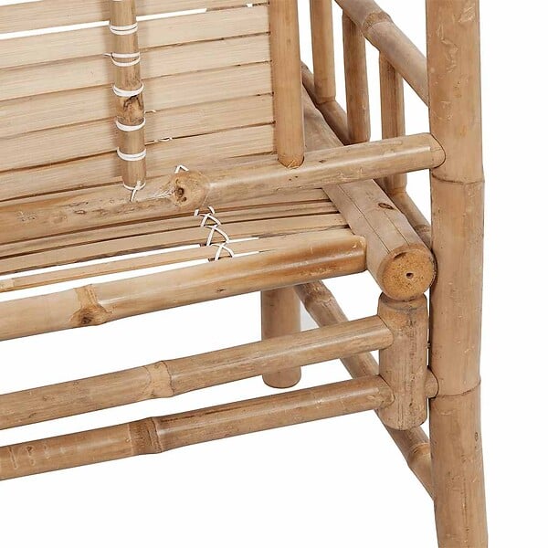 VIDAXL - vidaXL Banc de jardin 120 cm Bambou - large