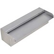 VIDAXL - vidaXL Lame d'eau rectangulaire 30 cm Acier inoxydable pour piscine - vignette