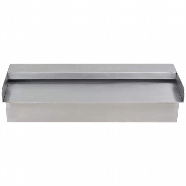 VIDAXL - vidaXL Lame d'eau rectangulaire 30 cm Acier inoxydable pour piscine - large