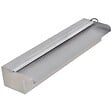 VIDAXL - Lame d'eau rectangulaire à LED 45 cm en acier inoxydable pour piscine - vignette