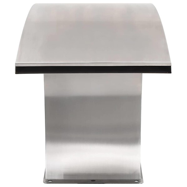 VIDAXL - vidaXL Fontaine de piscine avec LED Acier inoxydable 30x60x45 cm - large
