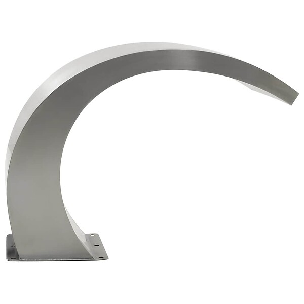 VIDAXL - vidaXL Fontaine de piscine avec LED Acier inoxydable 30x60x45 cm - large