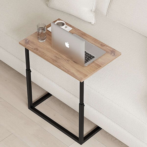 HABITAT ET JARDIN - Bureau d'appoint en bois "Sparkle" - 60 x 40 x 73 cm - Marron - large