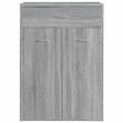 VIDAXL - vidaXL Armoire à  chaussures Sonoma gris 60x35x84 cm Bois d'ingénierie - vignette