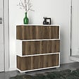 HABITAT ET JARDIN - Meuble à chaussures en bois "Napolyon" - 90 x 30 x 93 cm - Marron - vignette