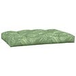 VIDAXL - vidaXL Coussins de palette lot de 5 motif de feuilles tissu - vignette