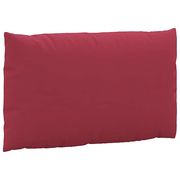VIDAXL - vidaXL Coussins de palette lot de 3 rouge bordeaux tissu oxford - large