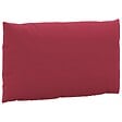 VIDAXL - vidaXL Coussins de palette lot de 3 rouge bordeaux tissu oxford - vignette