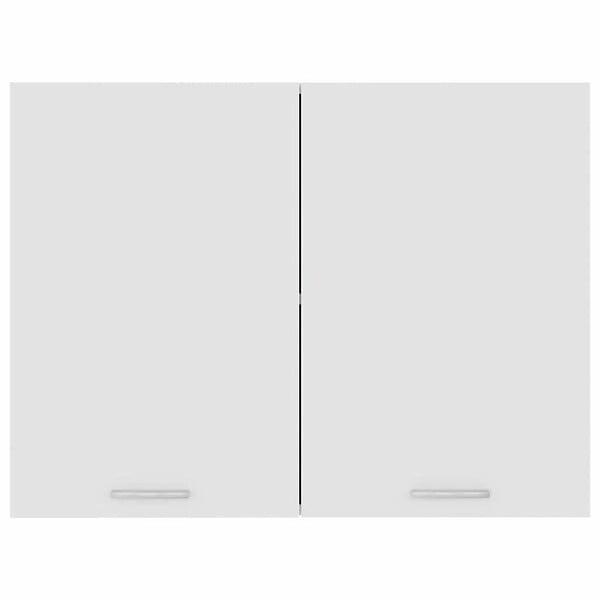 VIDAXL - vidaXL Armoire suspendue "Lyon" Blanc 80x31x60 cm Bois d’ingénierie - large