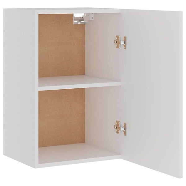 VIDAXL - vidaXL Armoire suspendue "Lyon" Blanc 39,5x31x60 cm Bois d'ingénierie - large