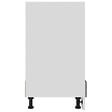 VIDAXL - vidaXL Armoire à four "Riga" Gris béton 60x46x81,5 cm - vignette
