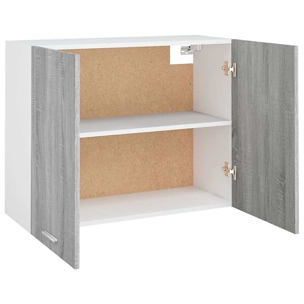 VIDAXL - vidaXL Armoire suspendue "Lyon" Sonoma gris 80x31x60 cm - large