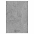 VIDAXL - vidaXL Armoire suspendue "Lyon" Gris béton 39,5x31x60 cm - vignette