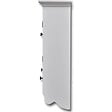 VIDAXL - vidaXL Placard mural de cuisine avec porte en verre Bois blanc - vignette