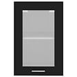 VIDAXL - vidaXL Armoire en verre suspendue "Lyon" Noir 40x31x60 cm - vignette