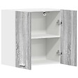 VIDAXL - vidaXL Armoire suspendue "Lyon" Sonoma gris 60x31x60 cm - vignette