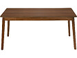 HABITAT ET JARDIN - Table repas extensible en bois 160/210 cm "Prisma" - 8 places - Marron - vignette