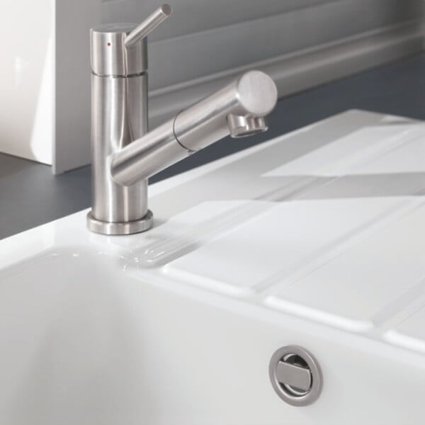 VILLEROY ET BOCH - Evier 86 x 51 cm  Architectura 50 Blanc - large