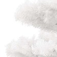 VIDAXL - vidaXL Arbre de Noël hélicoïdal pré-éclairé et support blanc 150cm PVC - vignette