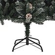 VIDAXL - vidaXL Sapin de Noël artificiel avec support Vert 210 cm PVC - vignette