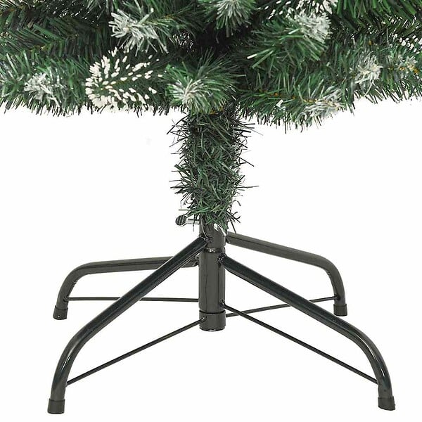VIDAXL - vidaXL Sapin de Noël artificiel mince avec support 120 cm PVC - large