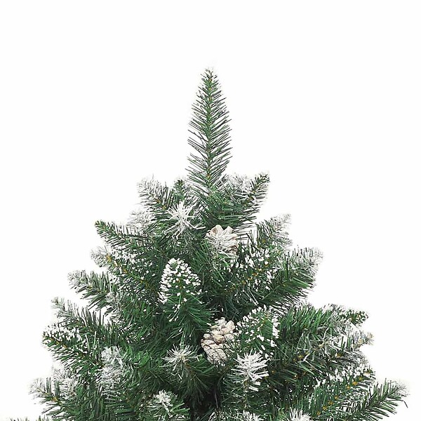 VIDAXL - vidaXL Sapin de Noël artificiel avec support 240 cm PVC - large