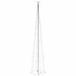 VIDAXL - vidaXL Sapin de Noël cône 752 LED bleues Décoration 160x500 cm - vignette
