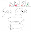 HABITAT ET JARDIN - Table basse ronde en bois "Roby" - 70 x 70 x 43 cm - Marron - vignette