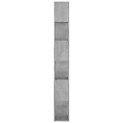 VIDAXL - vidaXL Bibliothèque/Séparateur de pièce Gris béton Bois d'ingénierie - vignette