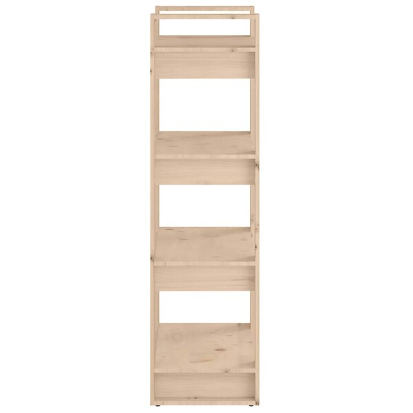 VIDAXL - vidaXL Bibliothèque/Séparateur de pièce 60x35x125 cm Bois massif - large