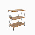 HABITAT ET JARDIN - Bibliothèque en bois "Lazandos" - 46 x 30 x 76 cm - Marron - vignette