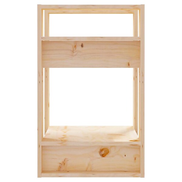 VIDAXL - vidaXL Bibliothèque/Séparateur de pièce 41x35x57 cm Pin massif - large