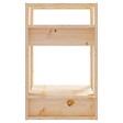 VIDAXL - vidaXL Bibliothèque/Séparateur de pièce 41x35x57 cm Pin massif - vignette