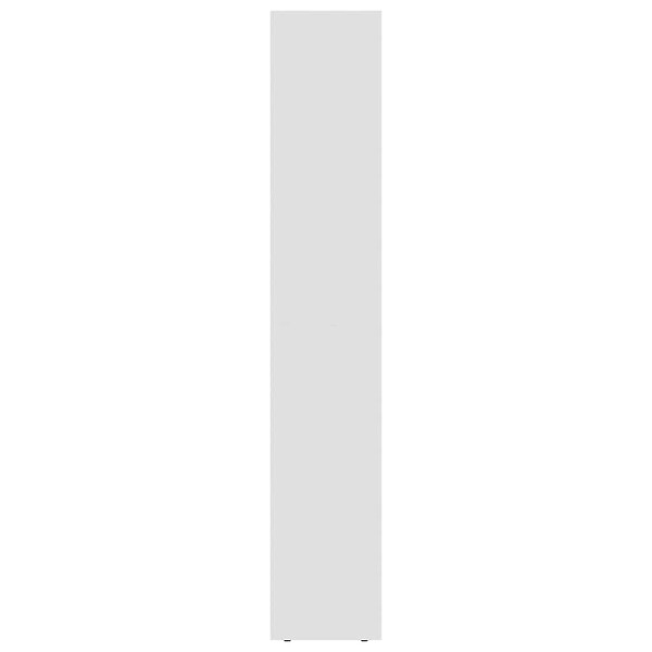 VIDAXL - vidaXL Bibliothèque Blanc 36x30x171 cm Bois d'ingénierie - large