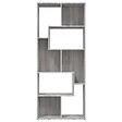 VIDAXL - vidaXL Bibliothèque Sonoma gris 67x24x161 cm Bois d'ingénierie - vignette
